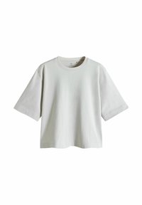 THE SET 4 PACK HEAVY WEIGHT RELAXED  - Trükipildiga T-särk - white/light grey/ light pink/ slate grey