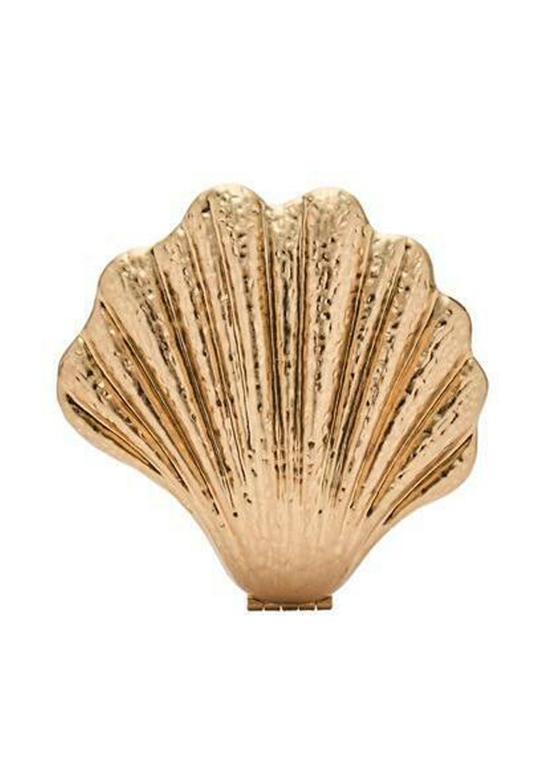 Mango SHELL DESIGN - Clutch - gold-coloured/goldfarben - Zalando