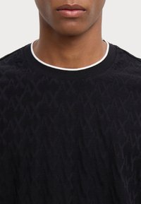 Armani Exchange Βασικό μπλουζάκι - black