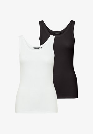 OXJESSIE 2 PACK - Débardeur - white black