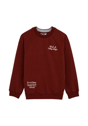 Sweatshirt - vintage red