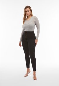 Freddy WR.UP® DENIM PUSH-UP - Jeggings - jeans nero cuciture in tono