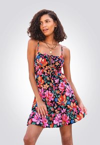 Cupshe FLORAL NECK - Denní šaty - multi coloured