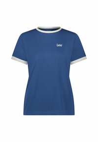 Lee RINGER TEE - Print T-shirt - midcentury blue/blue - Zalando