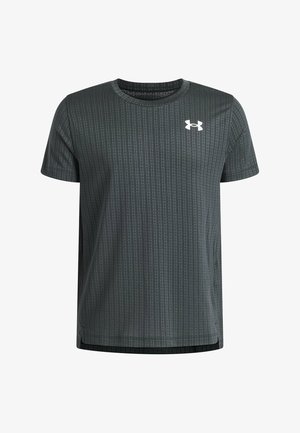 Under Armour, TECH VENT JACQUARD - Sports T-shirt - ultimate black