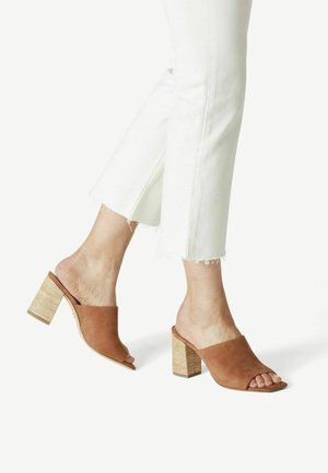 Tamaris, Mules à talons - cognac