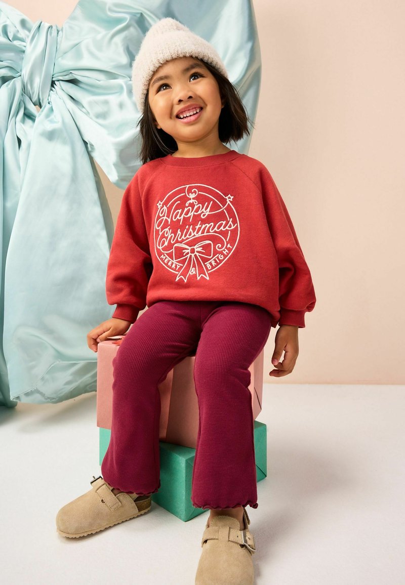Sweat de Noël imprimé garçon rouge | - GÉMO
