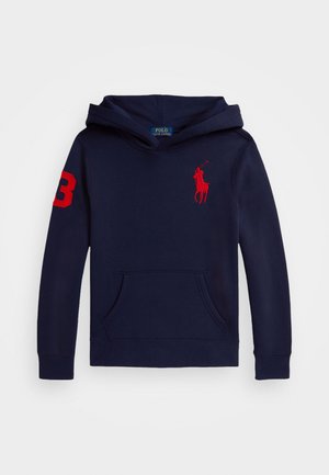 BIG PONY FLEECE HOODIE UNISEX - Jersey con capucha - refined navy