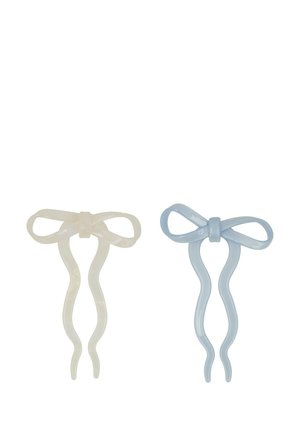 MANCHESTER 2 PACK - Haar-Styling-Accessoires - off white/light blue