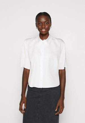 Button-down blouse - egg white