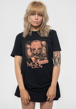 Paradiso Clothing BRING ME THE HORIZON DISTRESSED NEX GEN - Print T-shirt - black