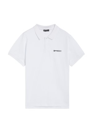 MANICA CORTA DA DESIGN ESSENZIALE  - Polo - bianco