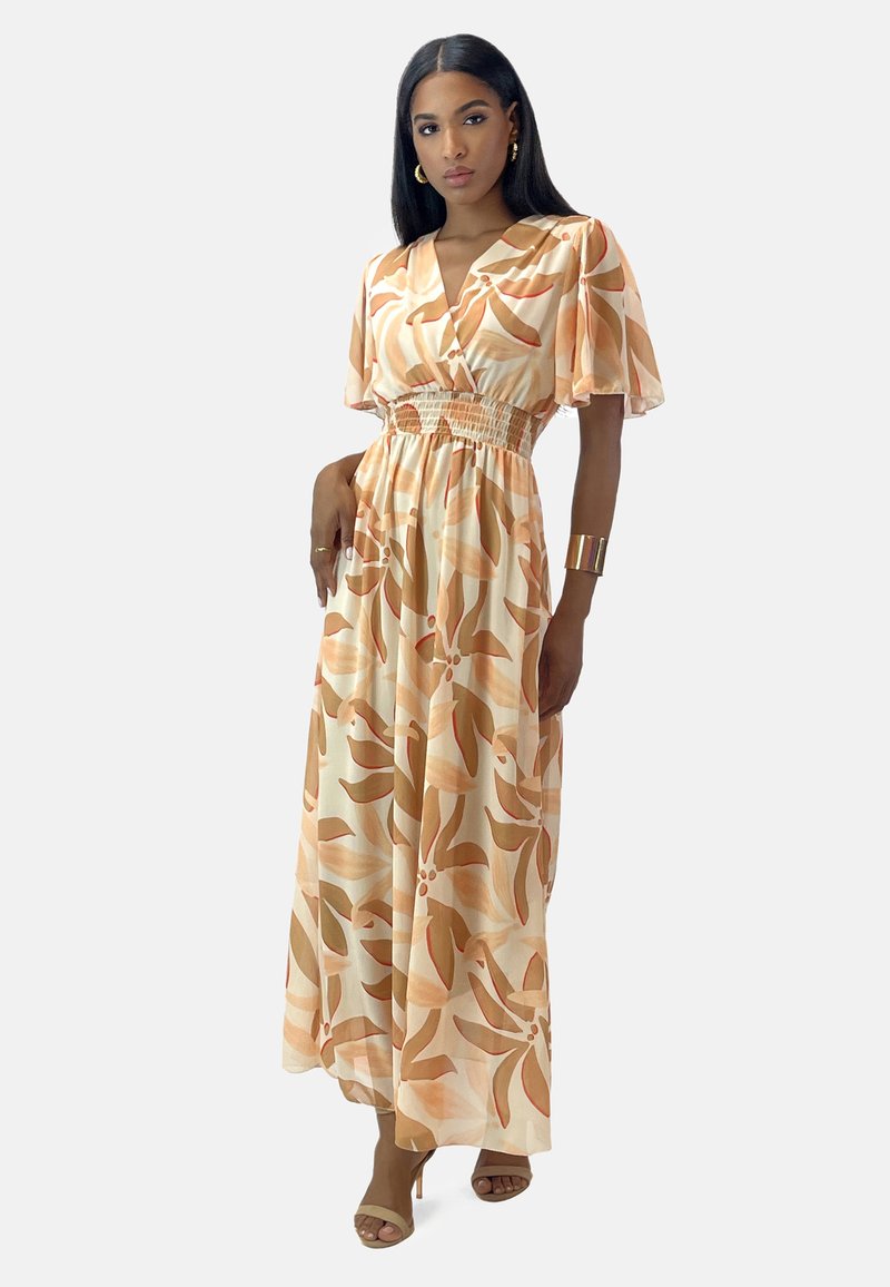 Elara Robe longue - beige