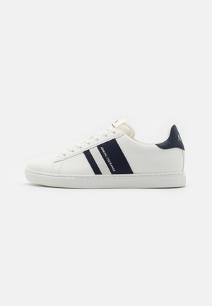 LACE UP - Sneaker low - off white/navy