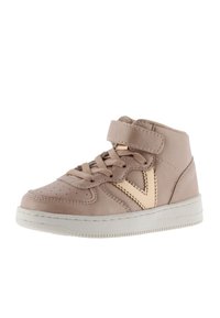 Victoria Shoes TIEMPO METAL - Baskets montantes - nude