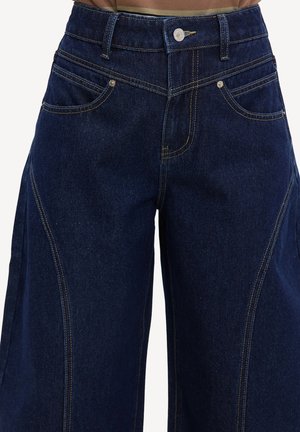LOAVIES, RADIANT DESIRE - Jean baggy - blue dark denim