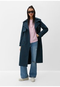 QS LANGARM MIT STEHKRAGEN - Blouse - rosa