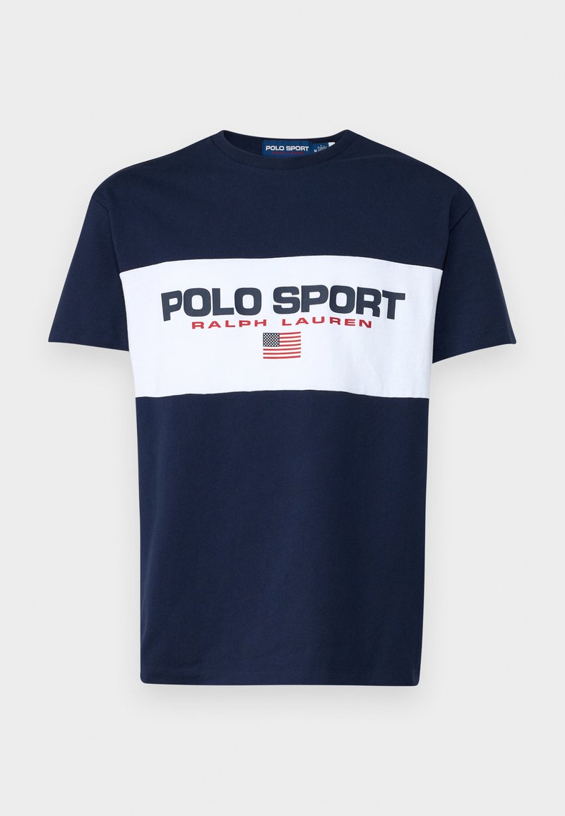 Polo Ralph Lauren T-shirt print donkerblauw Polo Ralph Lauren T-shirt print donkerblauw