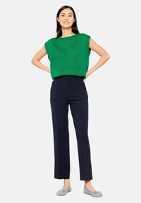 LolaLiza TAILORED - Auduma bikses - navy basic