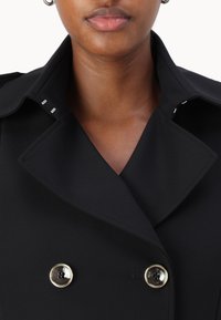 Manteau Croisé Femme Patrizia Pepe Noir - Composition 75% Laine, 25% Polyamide, Taille IT, Neuf Avec étiquettes