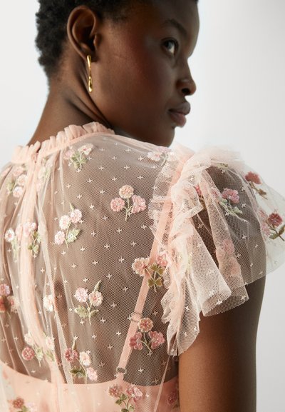 Needle & Thread ROCOCO BODICE ANKLE GOWN - Společenské šaty - faded coral