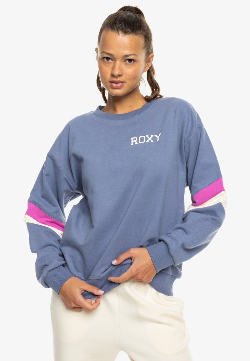 Roxy ESSENTIAL ENERGY CREW NECK - Sweatshirt - bqy/blau - Zalando.de
