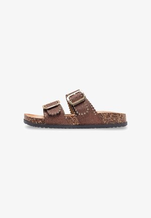 FALBALA, SANDALES ISMERIE - Mules - marron