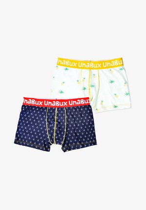 Unabux 2-PACK GOOD OLD ANCHOR MIX - Calzoncillos bóxer cortos - white