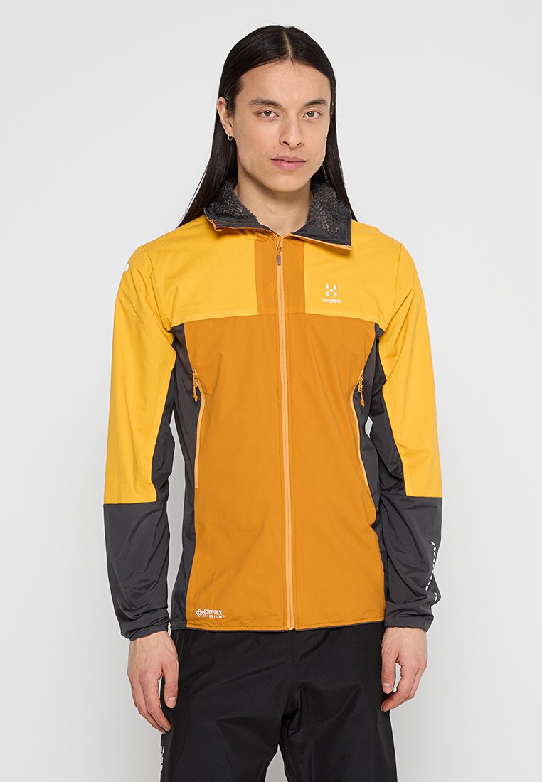 Haglöfs Outdoorjas geel Haglöfs Outdoorjas geel