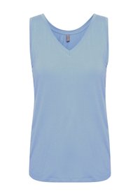 V-NECK - Top - cashmere blue