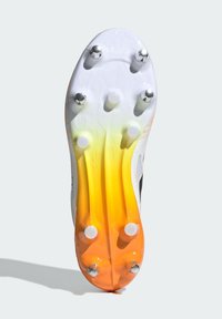 adidas Performance ADIZERO RS15 PRO SOFT GROUND RUGBY - Zapatillas fútbol para césped artificial - cloud white   core black   lucid tangerine