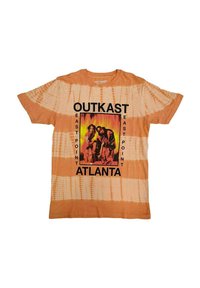 Paradiso Clothing OUTKAST ATLANTA DYE WASH - Print T-shirt - orange