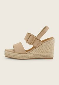 TOM TAILOR Espadrilky - sand
