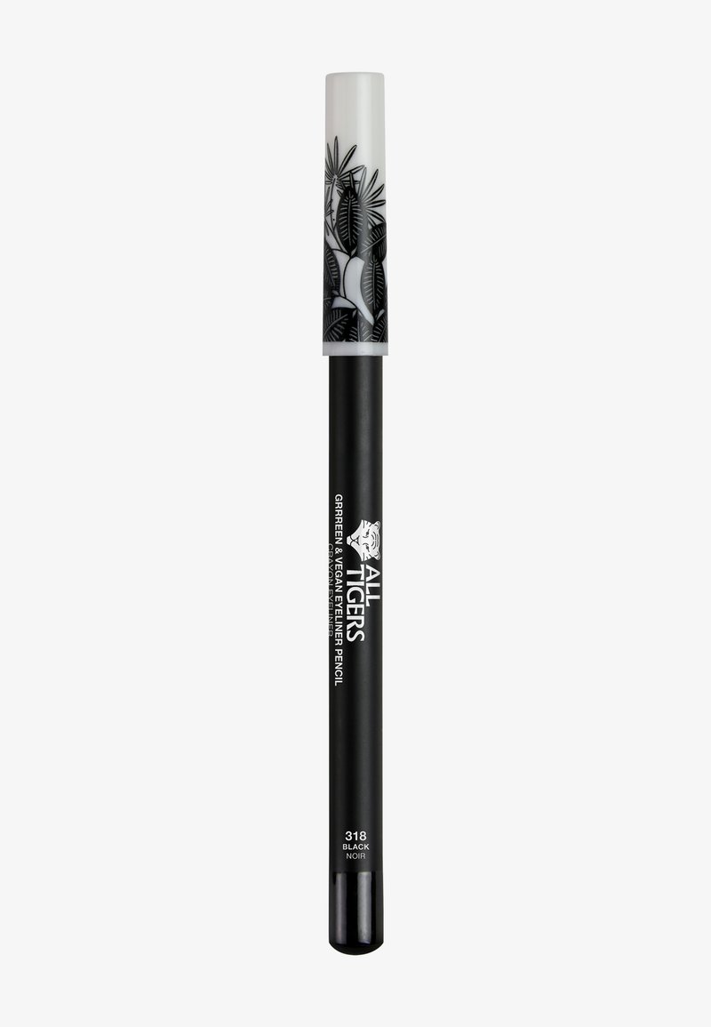 All Tigers - NATURAL & VEGAN EYELINER PENCIL - Eyeliner - black make your point, Enlarge