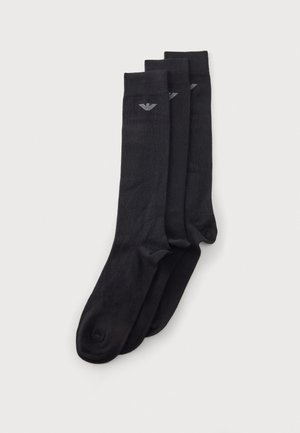 Emporio Armani, 3 PACK - Chaussettes - black