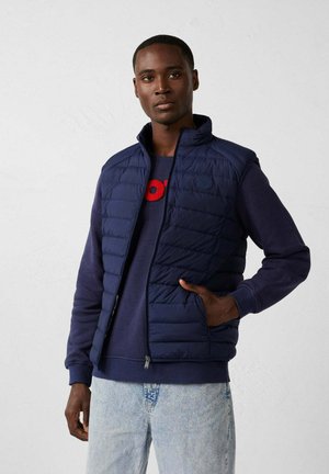 SLEEVELESS STRETCH ARAFO - Weste - blue