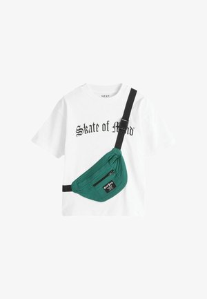 SHORT SLEEVE - Majica kratkih rukava s printom - white skate of mind