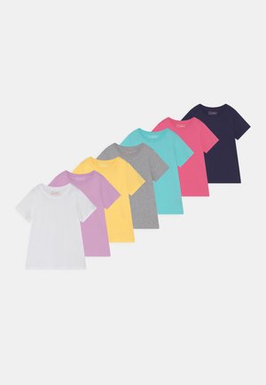 GIRL TEE 7 PACK - Jednoduché triko - multi-coloured