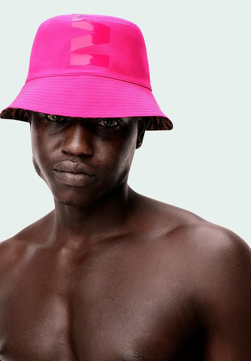 adidas Originals REVERSIBLE BUCKET Hat shock pink multicolor/pink Zalando.co.uk