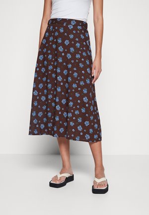 SKIRT - A-linjainen hame - brunnera brown