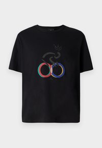 CASUAL FIT CYCLE - Trükipildiga T-särk - black