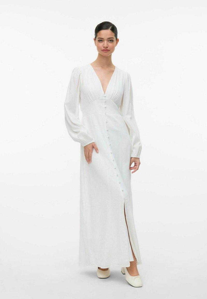 Vero Moda VMCLEMENTINE LANGES - Maxiklänning - snow white