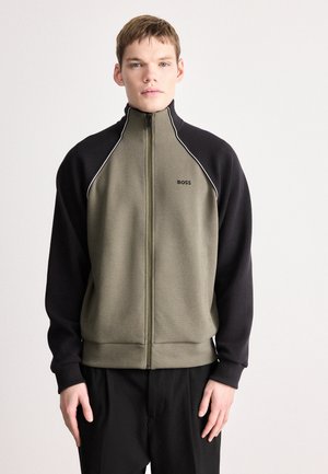 JOIN - Cipzáras pulóver - dark beige