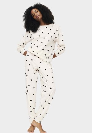 STAR CUFFED HEM SET - Nattplagg set - ivory mix