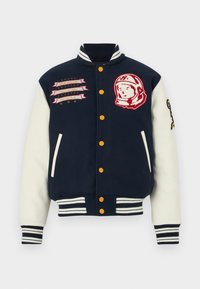 FANFARE SCRIPT VARSITY JACKET - Μπουφάν τύπου bomber - dark blue