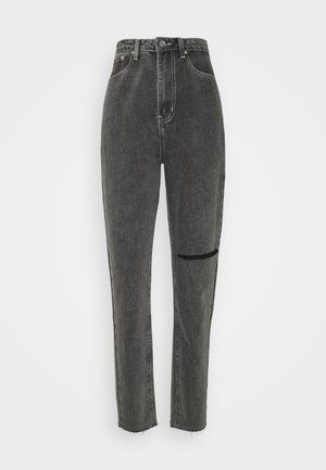 Džíny Straight Fit - black