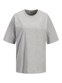 JXSTUDIO VESTERBRO LOOSE TEE - T-shirt básica - light grey/bright white