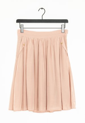 Pleated skirt - beige