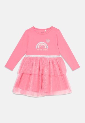 Name it, NMFLAHAPPI DRESS - Robe en jersey - flowering ginger