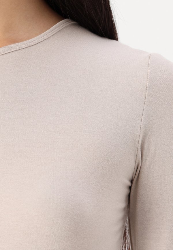 JDYMILA O-NECK - Long sleeved top - chateau gray4